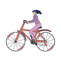 spielen Fahrrad Illustration vektor