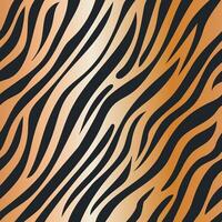 Tiger, nahtlos animalisch Muster. abstrakt Illustration, schwarz und Gold . Safari, Tier Haut. zum Hintergrund, Stoff, Verpackung, Hintergrund vektor