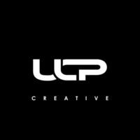 ucp Brief Initiale Logo Design Vorlage Vektor Illustration