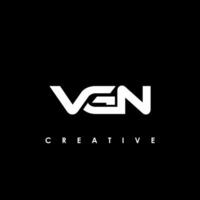 vgn Brief Initiale Logo Design Vorlage Vektor Illustration