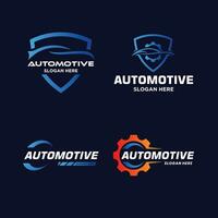 Automobil Logo Design. modern Auto Auto Service, Reparatur, Änderung Logo Vektor