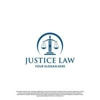 logotyp handla om rättvisa advokat. lag logotyp design inspiration vektor
