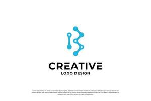 Brief b Logo Design Vorlage. kreativ Initiale Briefe b Logo Symbol. vektor