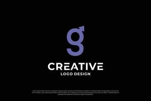 Brief G Logo Design. kreativ Initiale Brief G Logo. Brief G Symbol, Brief G Geschäft. vektor