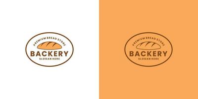 Bäckerei Kuchen Logo Design Vektor zum Essen Restaurant
