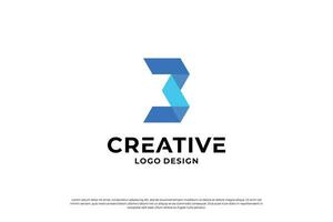 brev b logotyp design mall. kreativ första brev b logotyp symbol. vektor