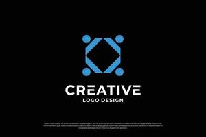 kreativ Brief Ö Logo Design Vorlage. Initiale Briefe Ö Logo Vektor. vektor