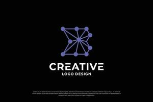 brev b logotyp design mall. kreativ första brev b logotyp symbol. vektor