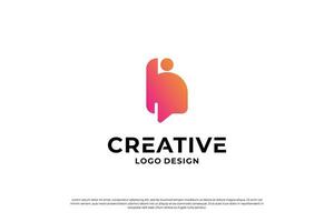 Brief b Logo Design Vorlage. kreativ Initiale Briefe b Logo Symbol. vektor