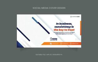 Geschäft Banner Design Sozial Medien Beförderung vektor