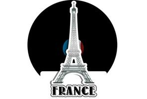 Frankreich Eiffel Turm Illustration vektor