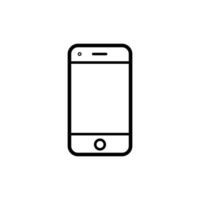 Selfie Foto Linie Symbole, Telefon Symbol Vektor Illustration