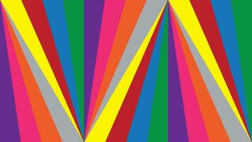 färgrik mönster med triangel form blå, röd, gul, grå lila, orange, grön och rosa Färg. vektor illustration.