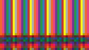 bunt Muster mit Rechteck gestalten Blau, Rot, Gelb, grau lila, orange, Grün und Rosa Farbe. Vektor Illustration.