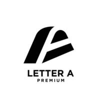 en brev abstrakt logotyp design illustration vektor
