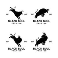 Stier Logo Symbol Design Illustration vektor