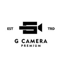 G Kamera Brief Logo Symbol Design Illustration vektor