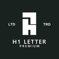 h7 Brief Logo Symbol Design vektor