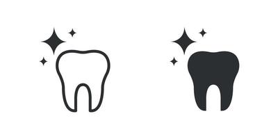 Zahnsymbol kostenloser Vektor