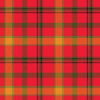 Tartan nahtlos Muster. traditionell schottisch kariert Hintergrund. Vorlage zum Design Ornament. nahtlos Stoff Textur. vektor