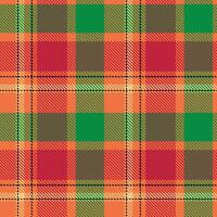 kariert Muster nahtlos. Gingham Muster nahtlos Tartan Illustration Vektor einstellen zum Schal, Decke, andere modern Frühling Sommer- Herbst Winter Urlaub Stoff drucken.