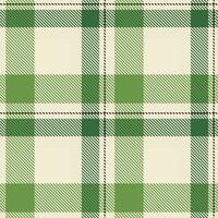 Plaid Muster nahtlos. schottisch Tartan Muster Vorlage zum Design Ornament. nahtlos Stoff Textur. vektor