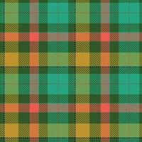 Tartan Muster nahtlos. Pastell- schottisch Plaid, Vorlage zum Design Ornament. nahtlos Stoff Textur. vektor