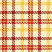 Tartan Plaid nahtlos Muster. Gingham Muster. Vorlage zum Design Ornament. nahtlos Stoff Textur. Vektor Illustration