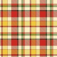 Tartan Plaid nahtlos Muster. Gingham Muster. nahtlos Tartan Illustration Vektor einstellen zum Schal, Decke, andere modern Frühling Sommer- Herbst Winter Urlaub Stoff drucken.