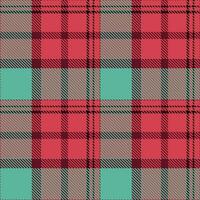 Tartan Plaid Muster nahtlos. Gingham Muster. traditionell schottisch gewebte Stoff. Holzfäller Hemd Flanell Textil. Muster Fliese Swatch inbegriffen. vektor