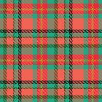 Tartan nahtlos Muster. Süss Prüfer Muster Vorlage zum Design Ornament. nahtlos Stoff Textur. vektor