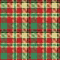 skott tartan pläd sömlös mönster, checker mönster. mall för design prydnad. sömlös tyg textur. vektor illustration