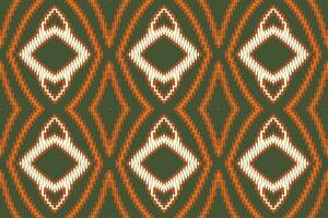 navajo Muster nahtlos einheimisch amerikanisch, Motiv Stickerei, Ikat Stickerei Vektor Design zum drucken Schal Hijab Muster Kopftuch Ikat Vektor Seide kurti Modell- Mogul Muster