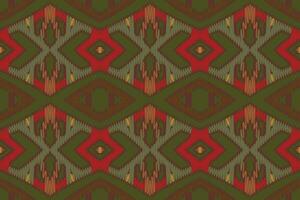 patchwork mönster sömlös inföding amerikansk, motiv broderi, ikat broderi vektor design för skriva ut vyshyvanka bordstablett täcke sarong sarong strand kurtis indisk motiv