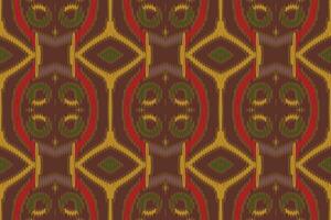 Patchwork Muster nahtlos australisch Ureinwohner Muster Motiv Stickerei, Ikat Stickerei Vektor Design zum drucken endlos Arabeske Stoff dupatta Schal Bandana drucken Seide Kurta Männer