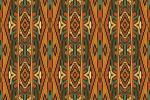 Patchwork Muster nahtlos Mogul die Architektur Motiv Stickerei, Ikat Stickerei Vektor Design zum drucken Tapisserie Blumen- Kimono wiederholen Muster Schnürung Spanisch Motiv