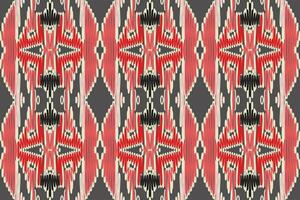 Krawatte Farbstoff Muster nahtlos skandinavisch Muster Motiv Stickerei, Ikat Stickerei Vektor Design zum drucken skandinavisch Muster Saree ethnisch Geburt Zigeuner Muster