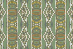 Motiv Folklore Muster nahtlos skandinavisch Muster Motiv Stickerei, Ikat Stickerei Vektor Design zum drucken Muster Jahrgang Blume Volk navajo Patchwork Muster