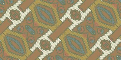 navajo Muster nahtlos einheimisch amerikanisch, Motiv Stickerei, Ikat Stickerei Vektor Design zum drucken Tapisserie Blumen- Kimono wiederholen Muster Schnürung Spanisch Motiv