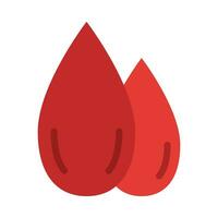 Blut Vektor eben Symbol zum persönlich und kommerziell verwenden.