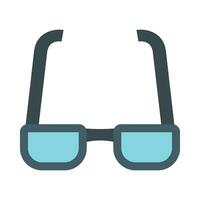 glasögon vektor platt ikon för personlig och kommersiell använda sig av.
