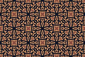 dekorativ sömlös mönster ornament i traditionell arabiska, marockanska, turkiska stil. årgång abstrakt blommig bakgrund textur. modern minimal etiketter. premie design begrepp vektor