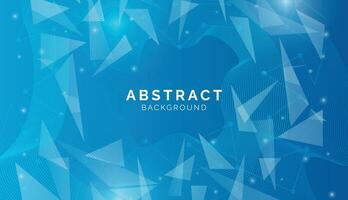 abstrakt Hintergrund mit Gradient Linien Kristall Formen und Blau Komposition, modern Vorlage zum Webseite, Banner Kunst, Poster Design, geometrisch Vektor Illustration
