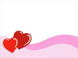 Valentinstag Tag Herz Hintergrund Illustration vektor