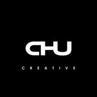 chu Brief Initiale Logo Design Vorlage Vektor Illustration