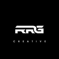rrg Brief Initiale Logo Design Vorlage Vektor Illustration