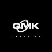 qmk Brief Initiale Logo Design Vorlage Vektor Illustration