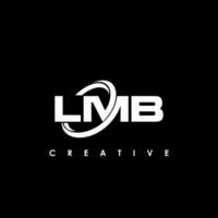 lmb Brief Initiale Logo Design Vorlage Vektor Illustration