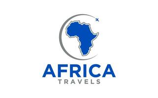 Afrika Reise Logo vektor