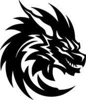 Drachen - - hoch Qualität Vektor Logo - - Vektor Illustration Ideal zum T-Shirt Grafik